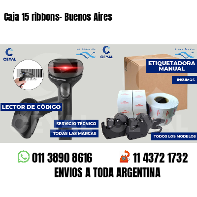 Caja 15 ribbons- Buenos Aires