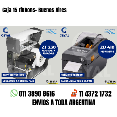 Caja 15 ribbons- Buenos Aires