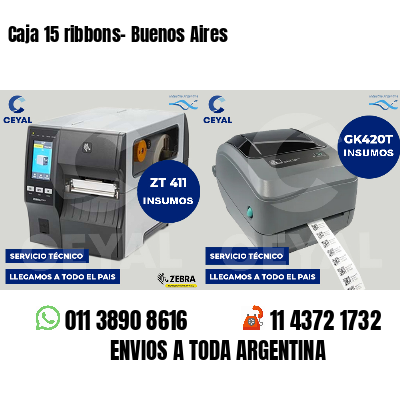 Caja 15 ribbons- Buenos Aires