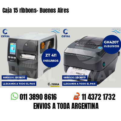 Caja 15 ribbons- Buenos Aires