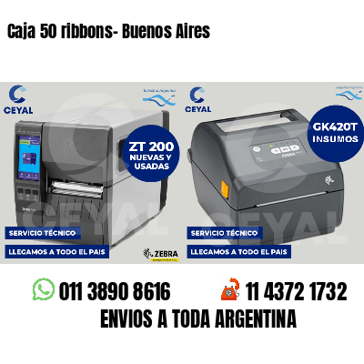 Caja 50 ribbons- Buenos Aires