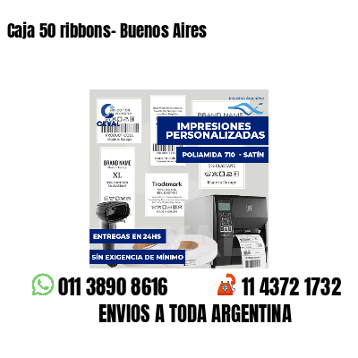 Caja 50 ribbons- Buenos Aires