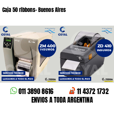 Caja 50 ribbons- Buenos Aires