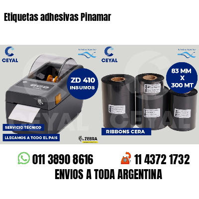 Etiquetas adhesivas Pinamar