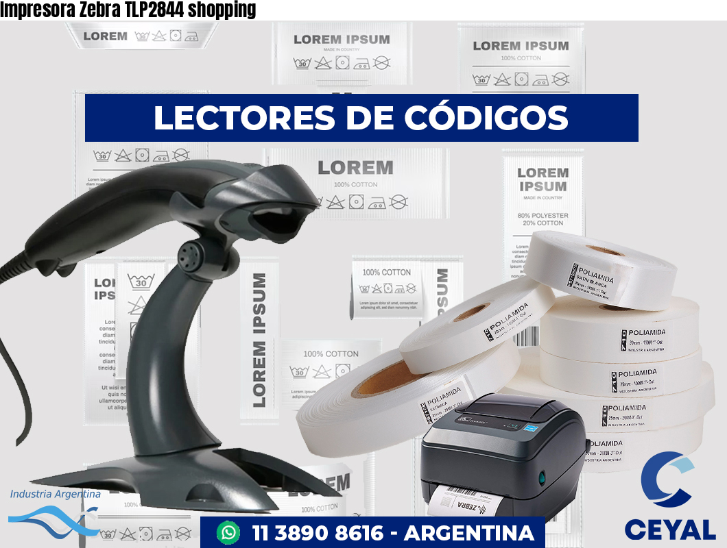 Impresora Zebra TLP2844 shopping