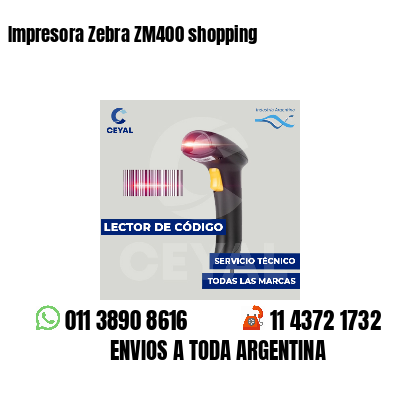 Impresora Zebra ZM400 shopping