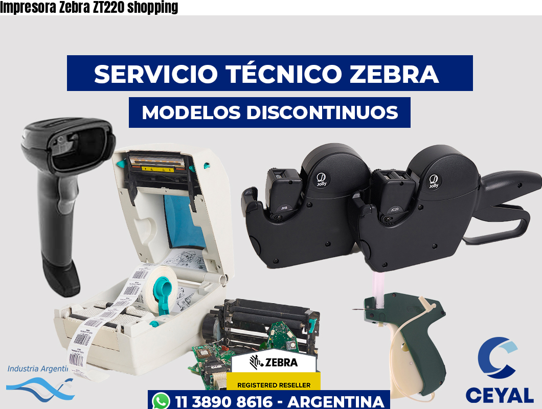 Impresora Zebra ZT220 shopping