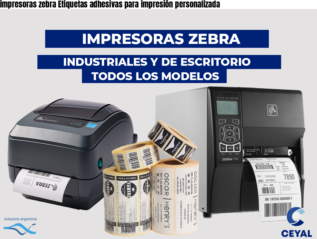 impresoras zebra Etiquetas adhesivas para impresión personalizada