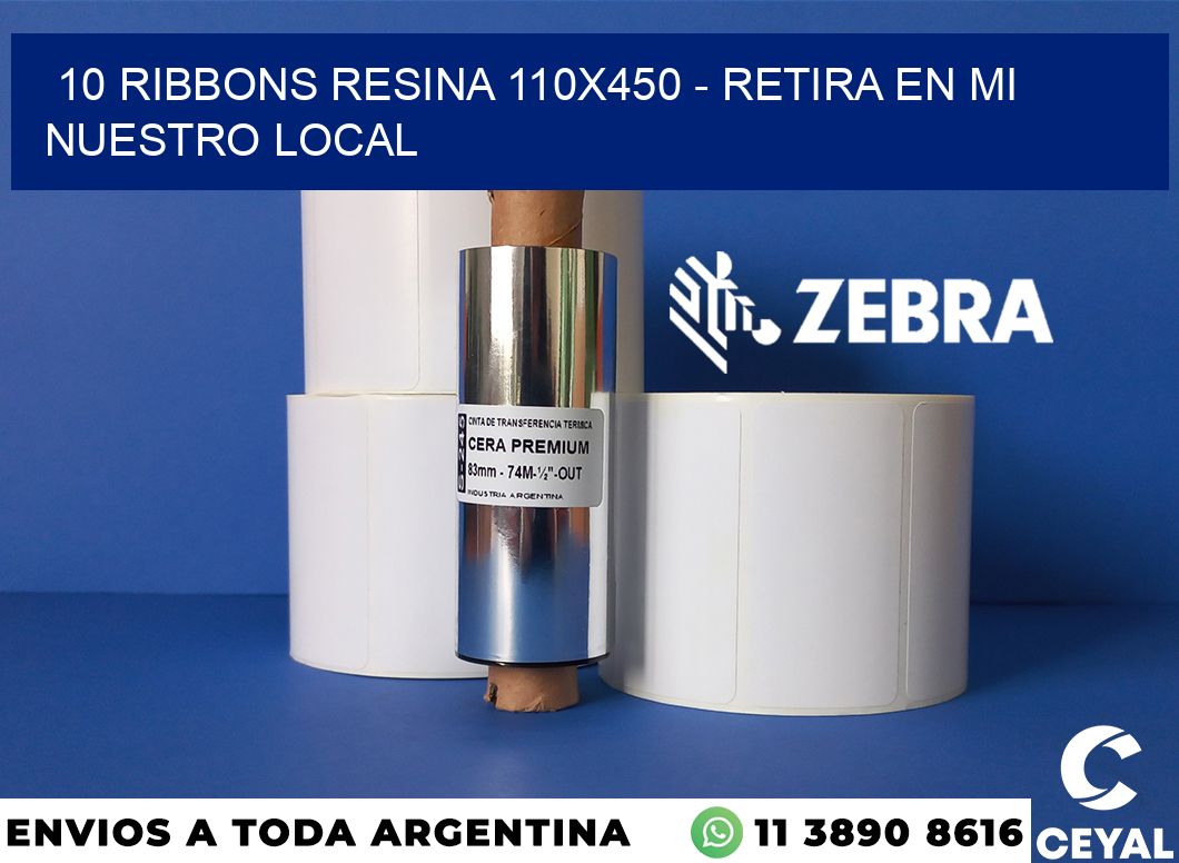 10 Ribbons resina 110x450 - retira en mi nuestro local