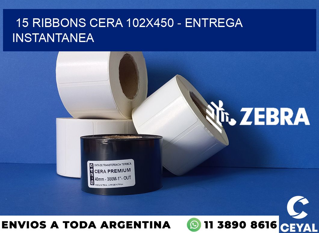 15 Ribbons cera 102x450 - entrega instantanea