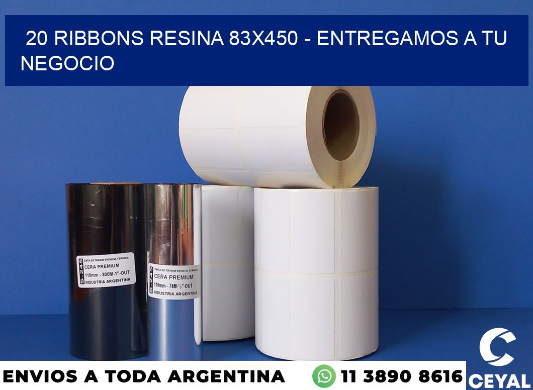 20 Ribbons resina 83×450 – entregamos a tu negocio