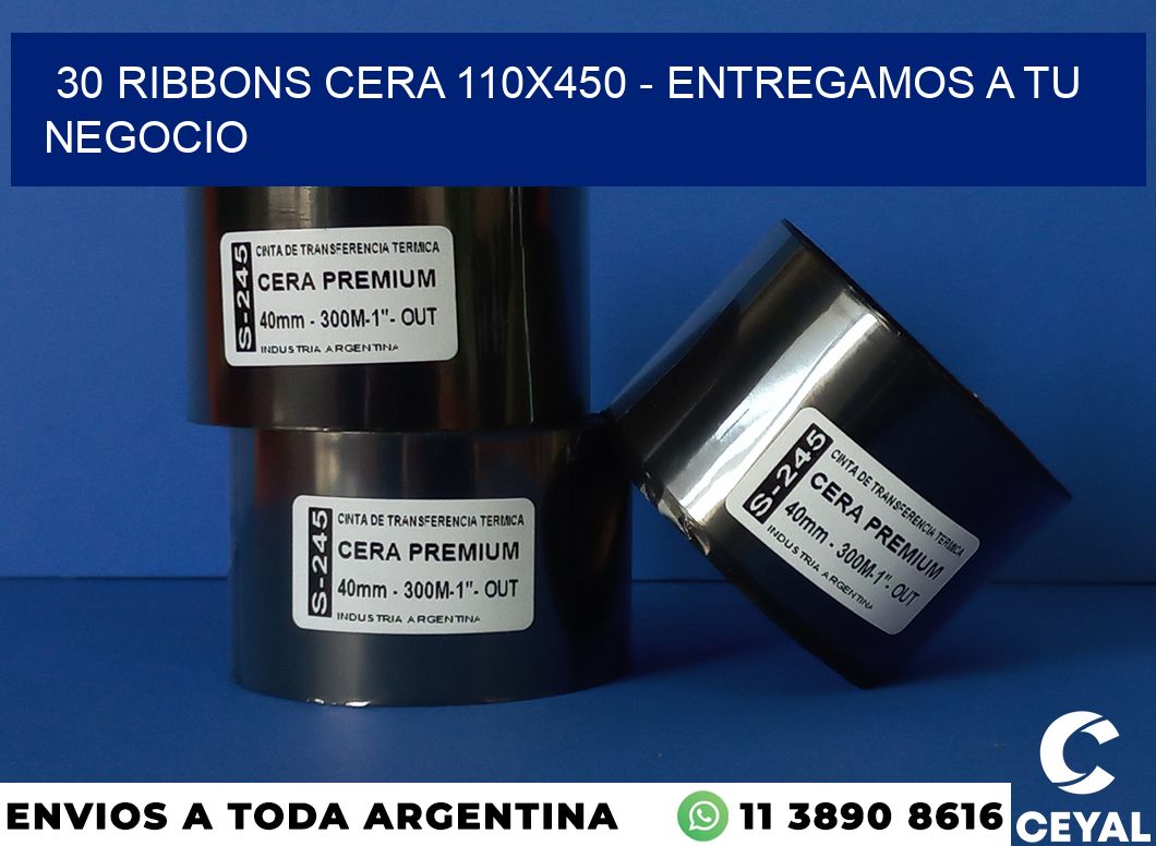 30 Ribbons cera 110×450 – entregamos a tu negocio