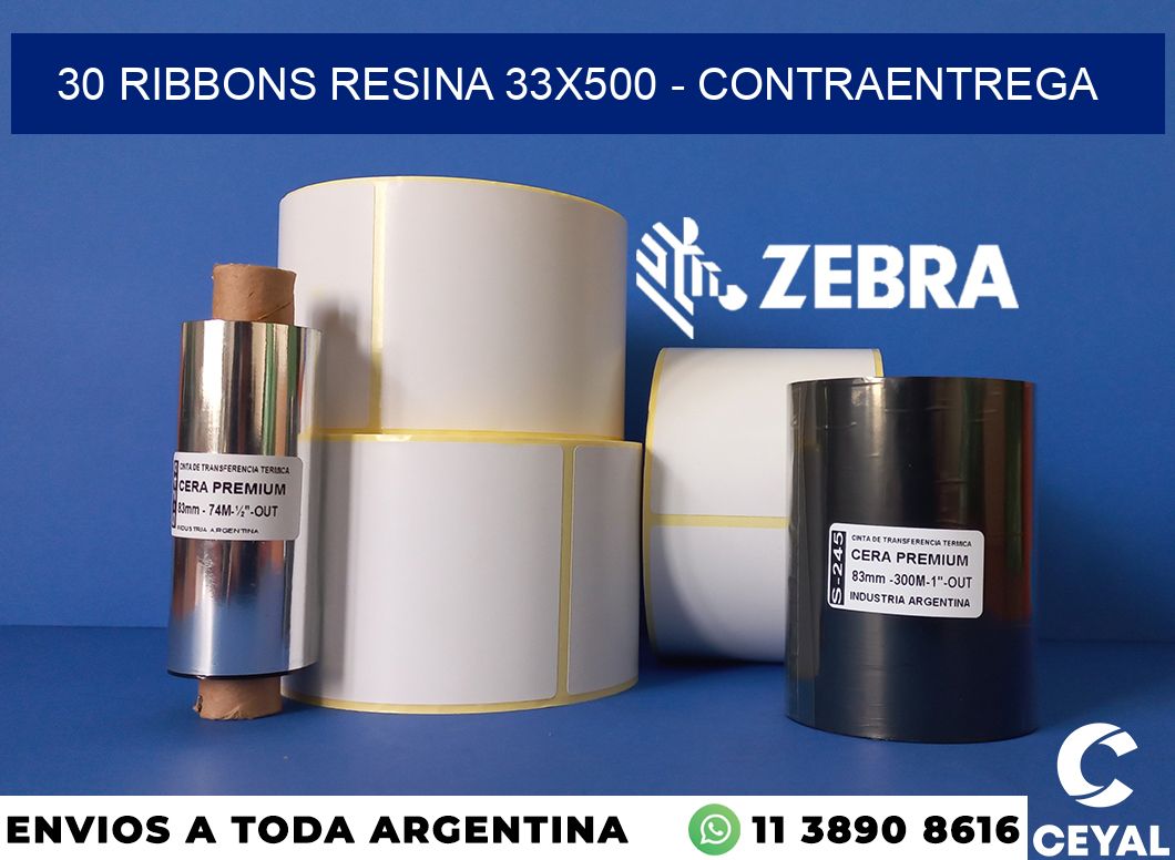 30 Ribbons resina 33x500 - contraentrega