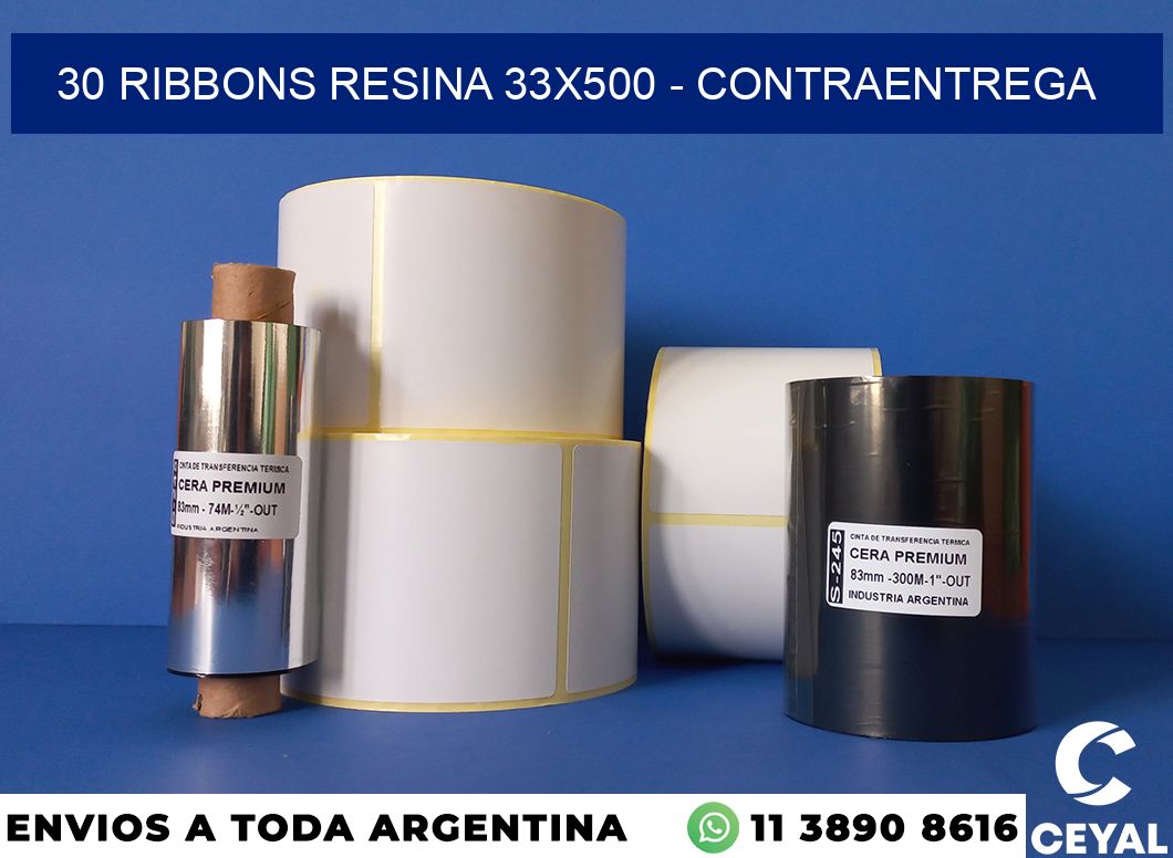 30 Ribbons resina 33×500 – contraentrega