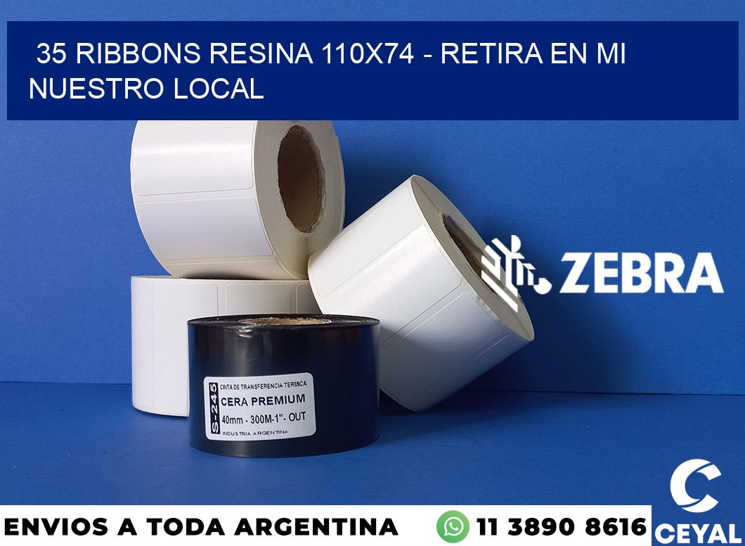 35 Ribbons resina 110x74 - retira en mi nuestro local