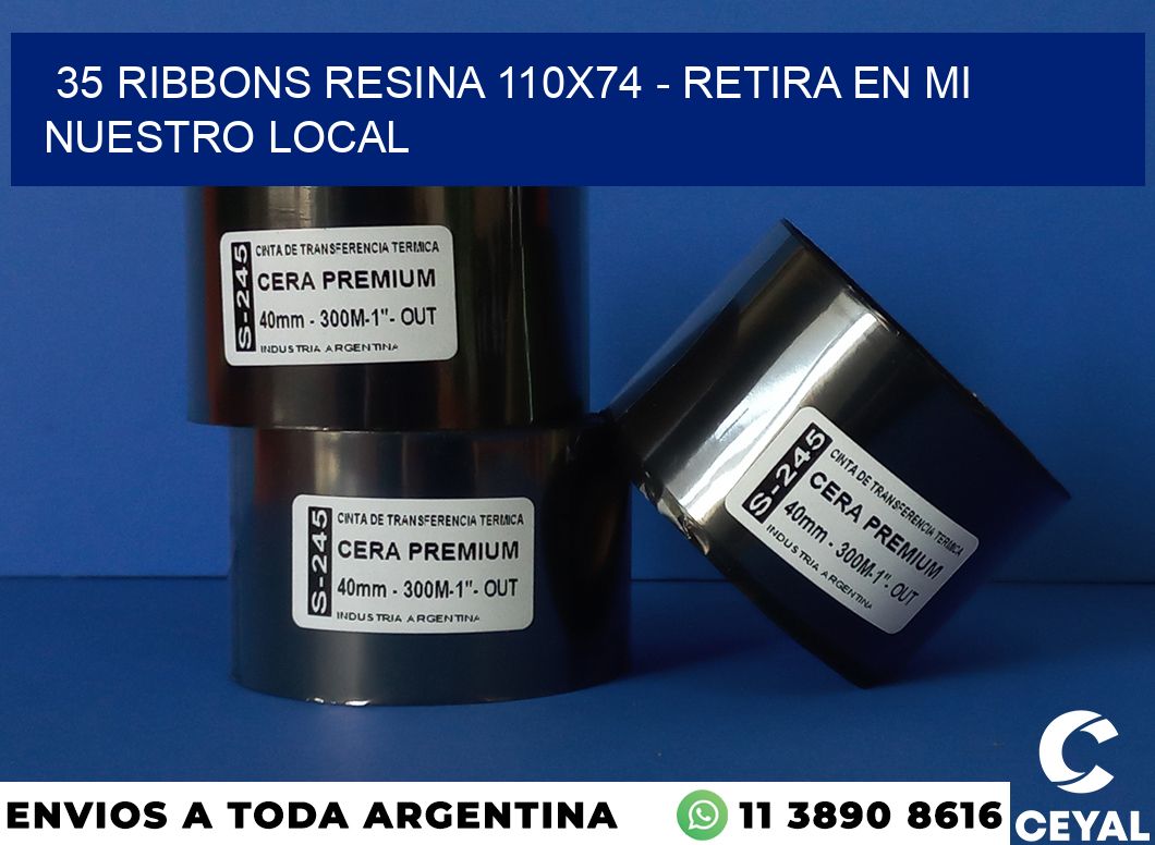 35 Ribbons resina 110×74 – retira en mi nuestro local