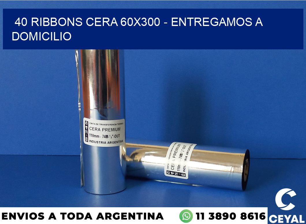 40 Ribbons cera 60×300 – entregamos a domicilio