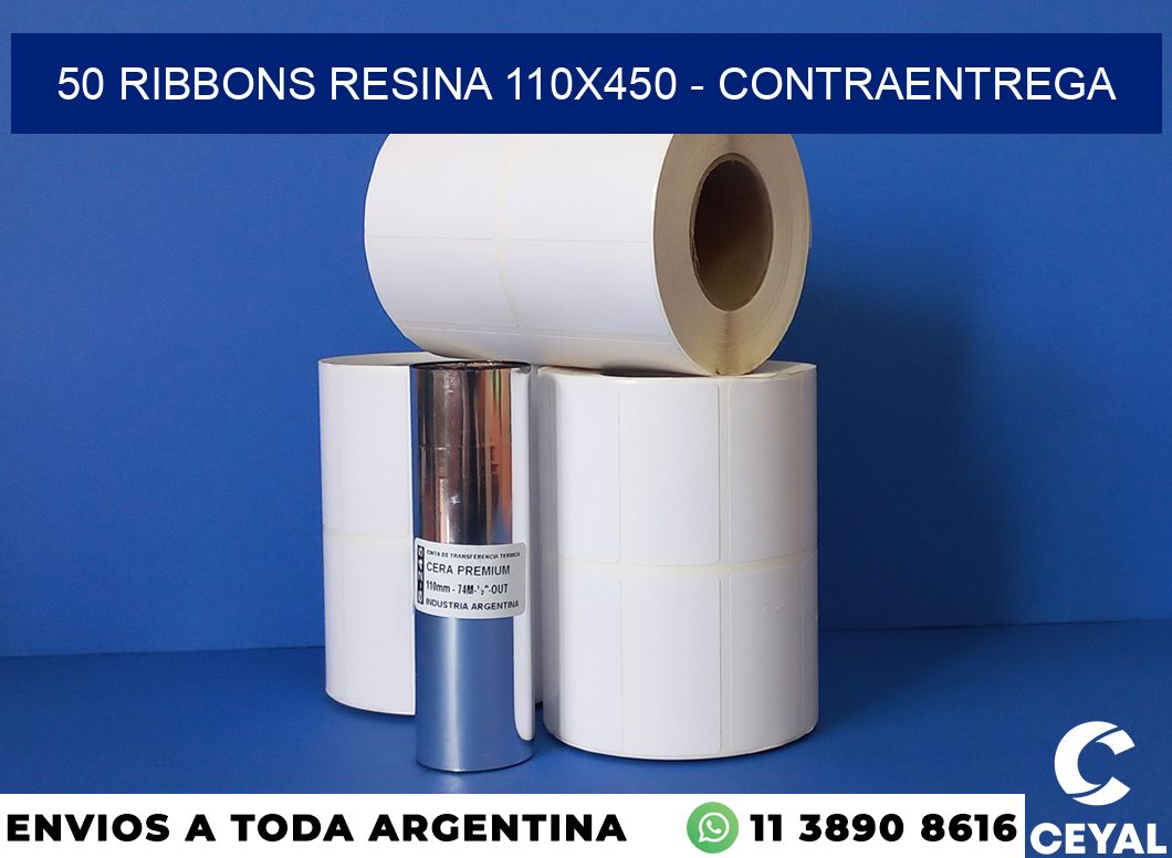 50 Ribbons resina 110×450 – contraentrega