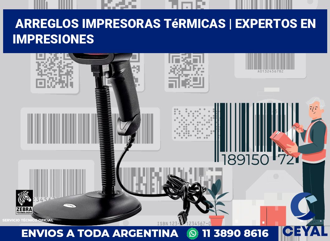 Arreglos impresoras térmicas | Expertos en impresiones