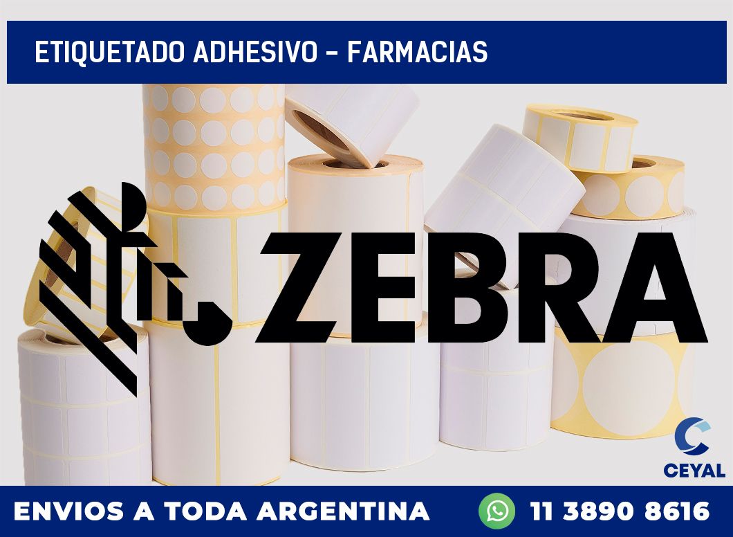 Etiquetado adhesivo - Farmacias