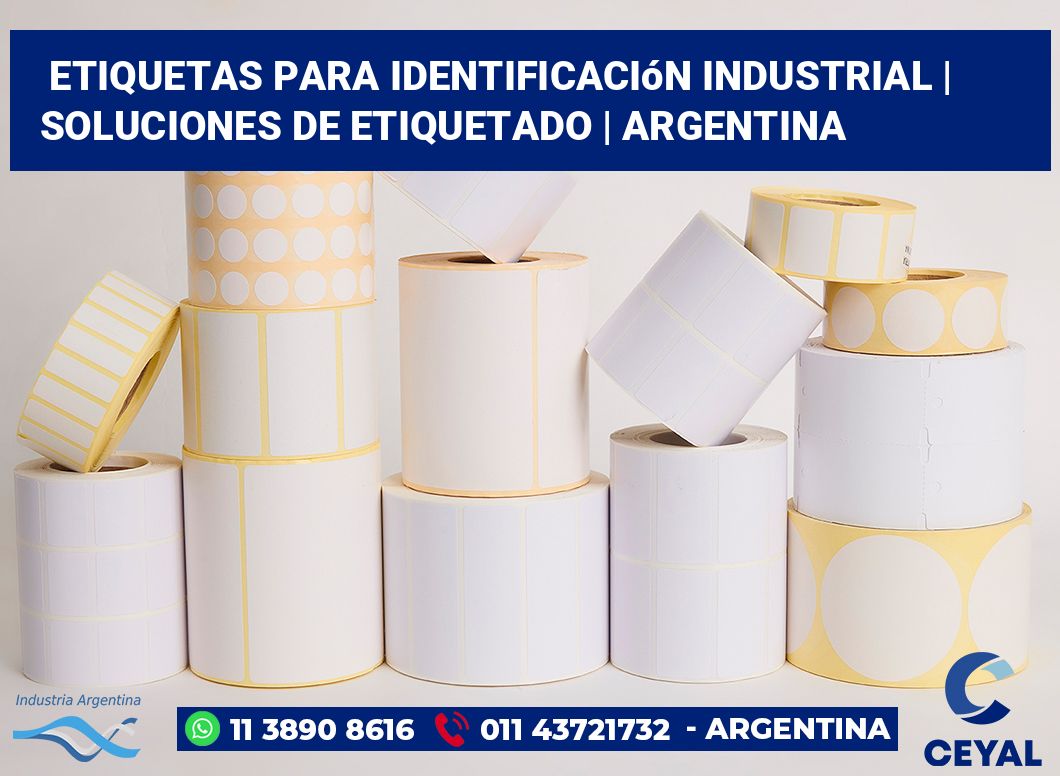 Etiquetas para identificación industrial | Soluciones de etiquetado | Argentina