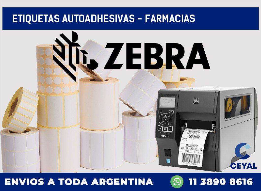 etiquetas autoadhesivas - Farmacias