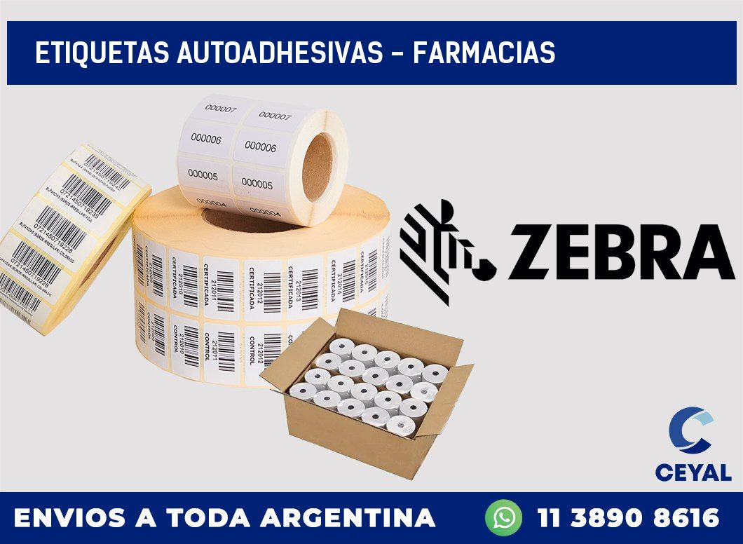 etiquetas autoadhesivas – Farmacias