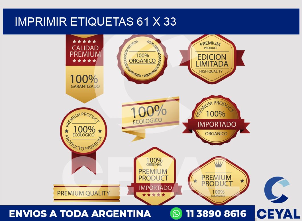 imprimir etiquetas 61 x 33