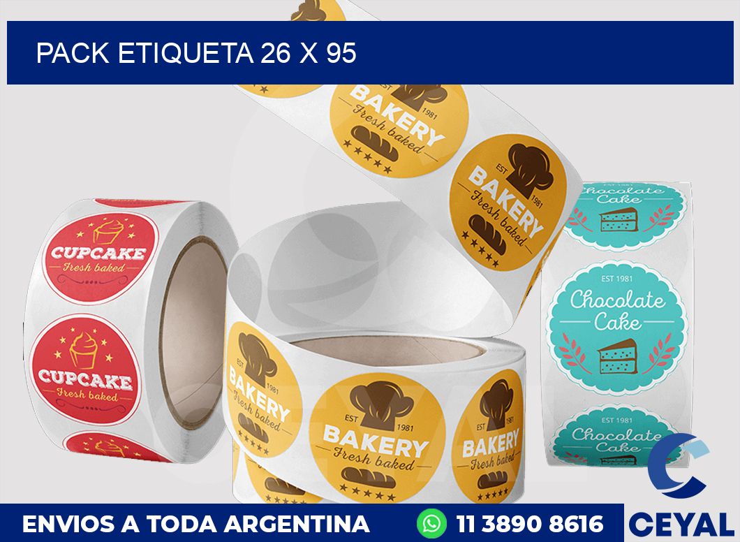 pack etiqueta 26 x 95