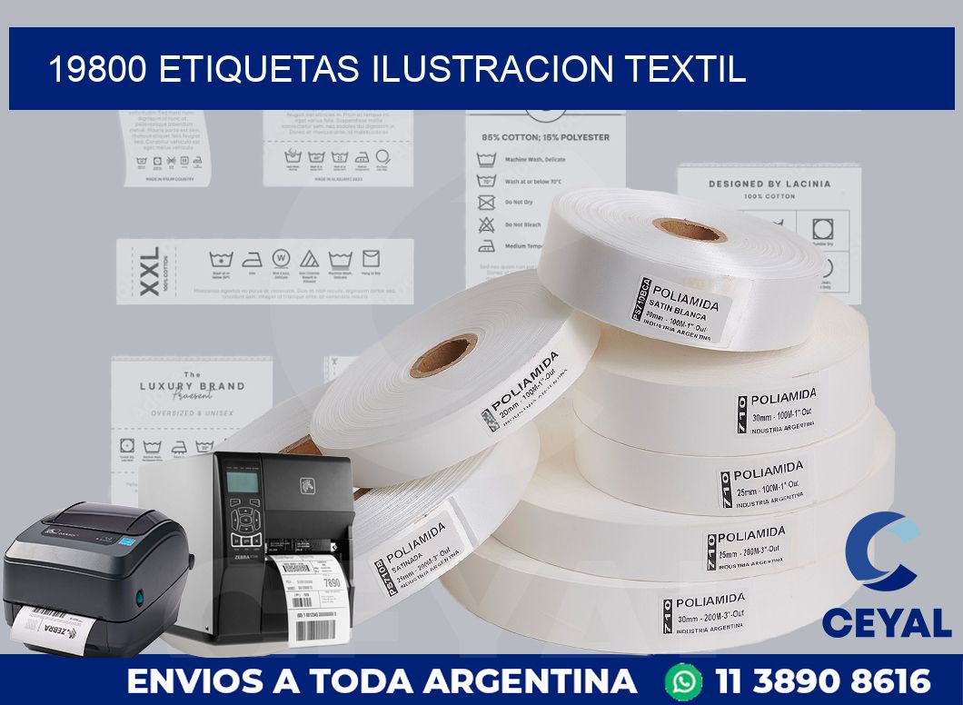 19800 etiquetas ilustracion textil