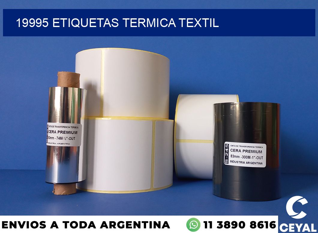 19995 etiquetas termica textil