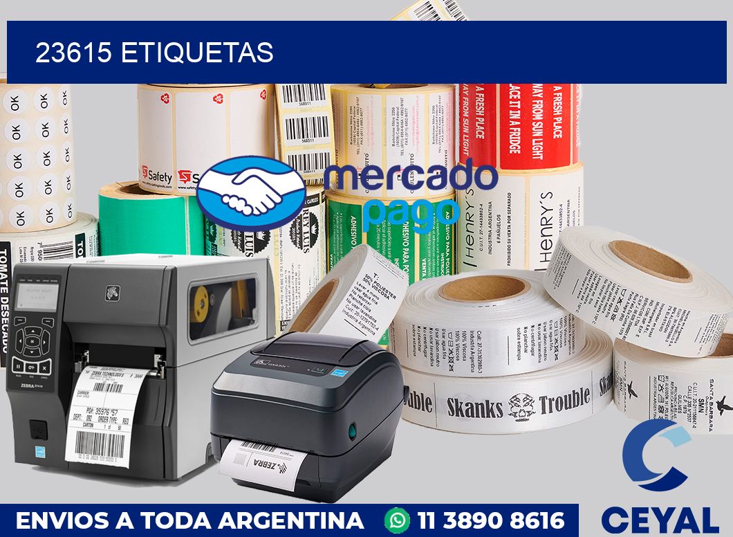 23615 etiquetas