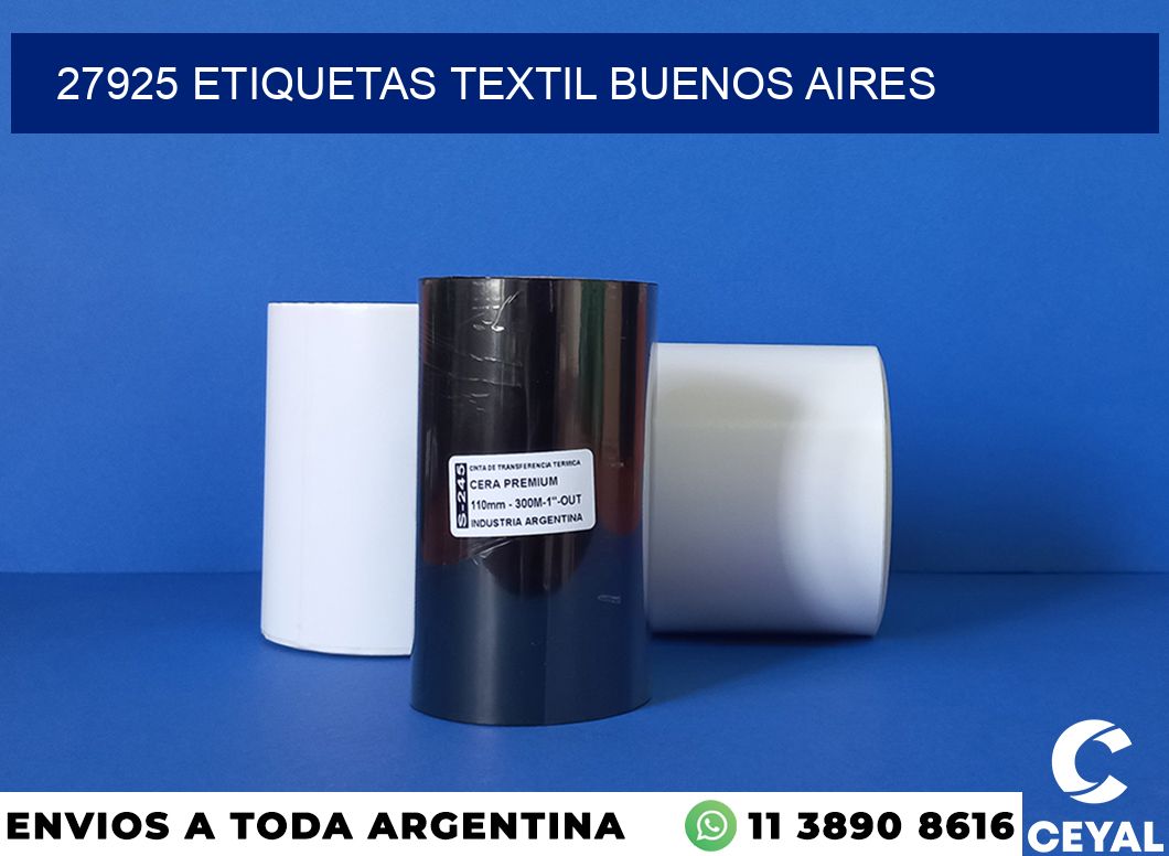 27925 etiquetas textil buenos aires