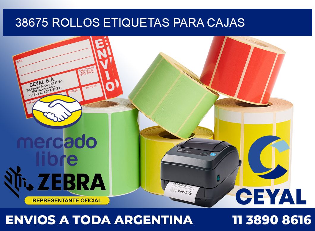 38675 rollos etiquetas para cajas