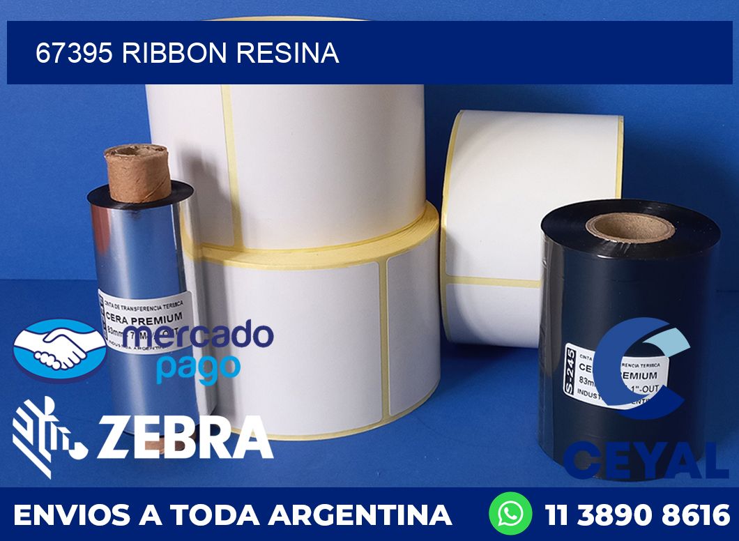 67395 ribbon resina