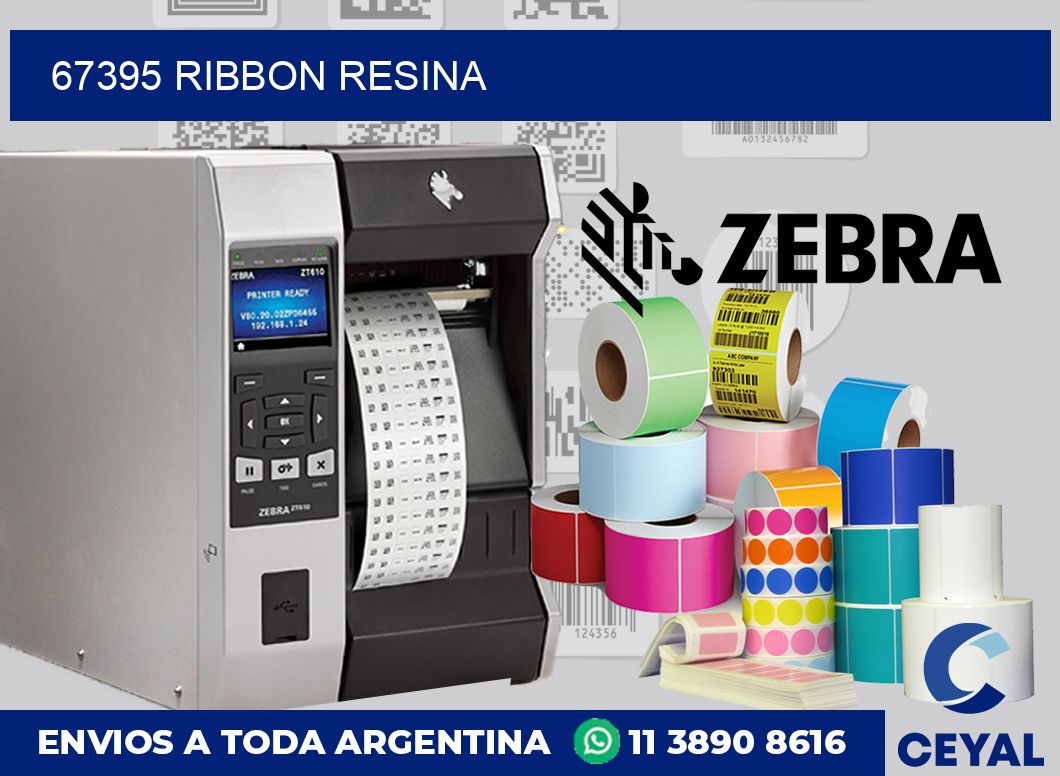 67395 ribbon resina