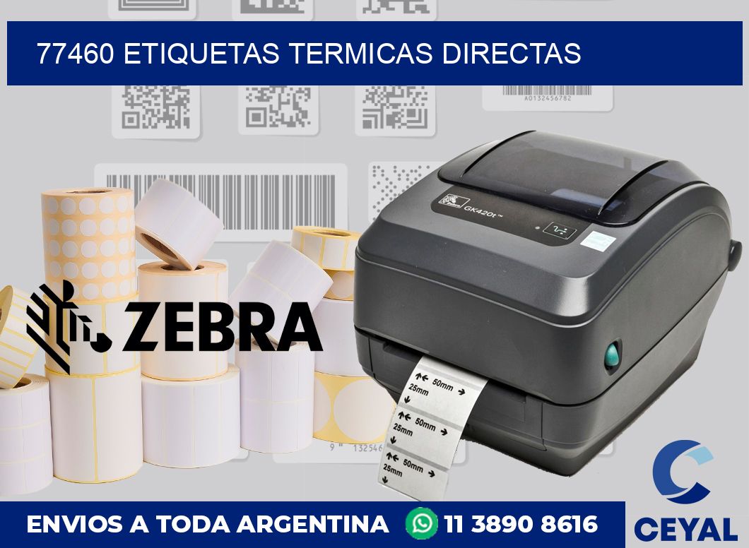 77460 Etiquetas termicas directas