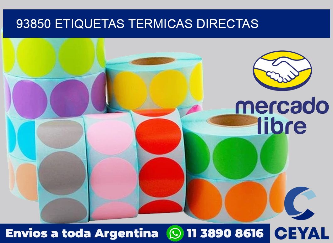 93850 Etiquetas termicas directas