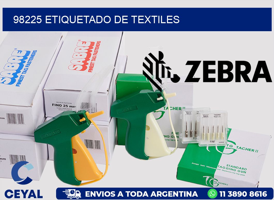 98225 Etiquetado de textiles