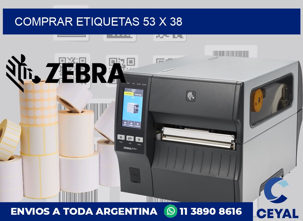 Comprar etiquetas 53 x 38