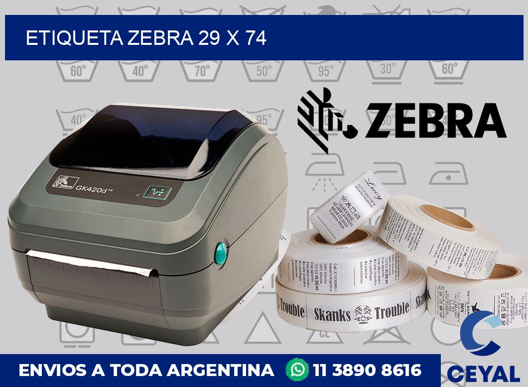 etiqueta zebra 29 x 74