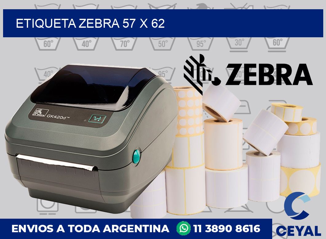 etiqueta zebra 57 x 62