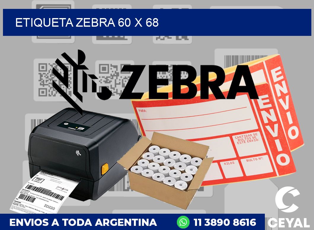 etiqueta zebra 60 x 68