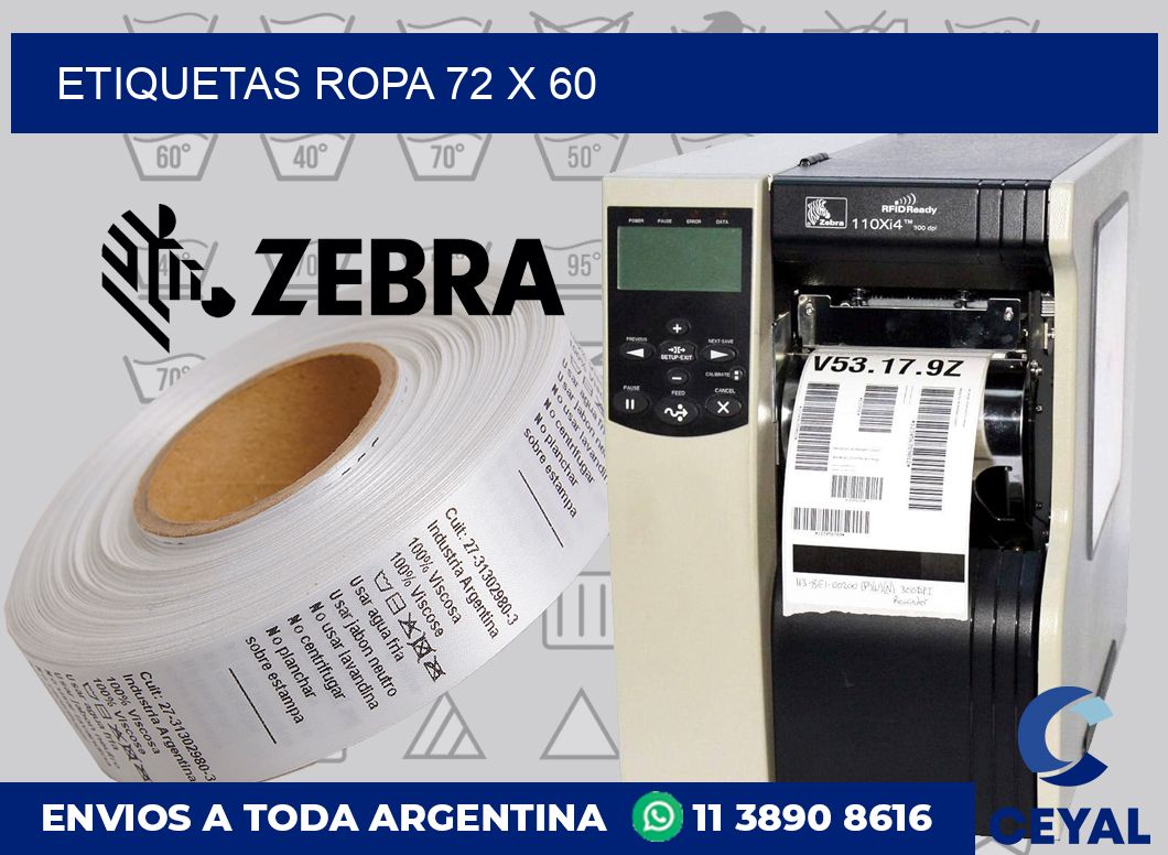 etiquetas ropa 72 x 60