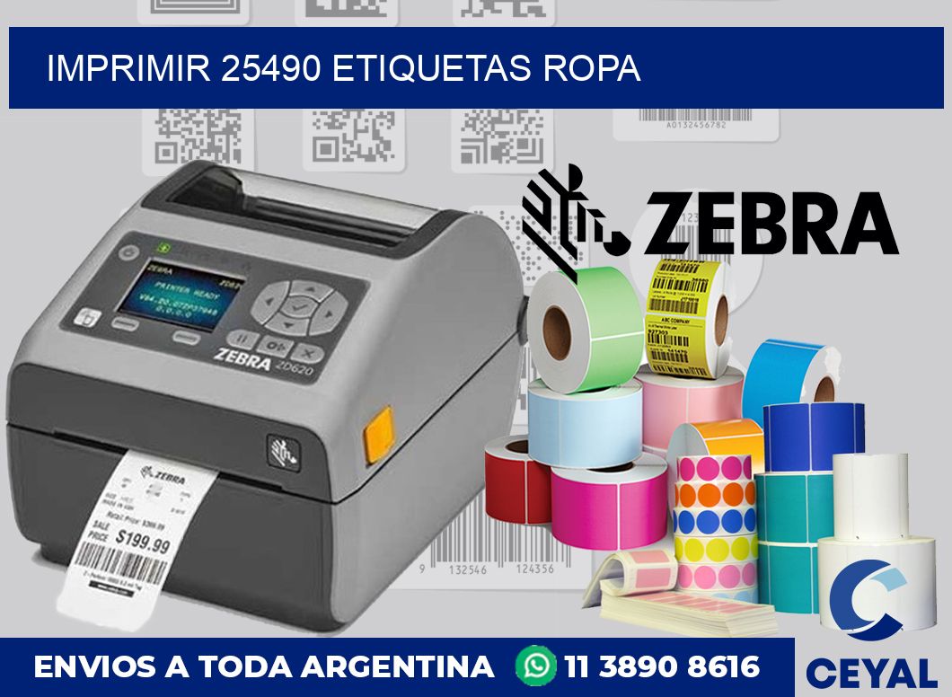 imprimir 25490 etiquetas ropa