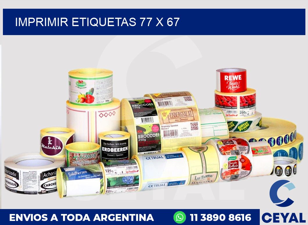 imprimir etiquetas 77 x 67