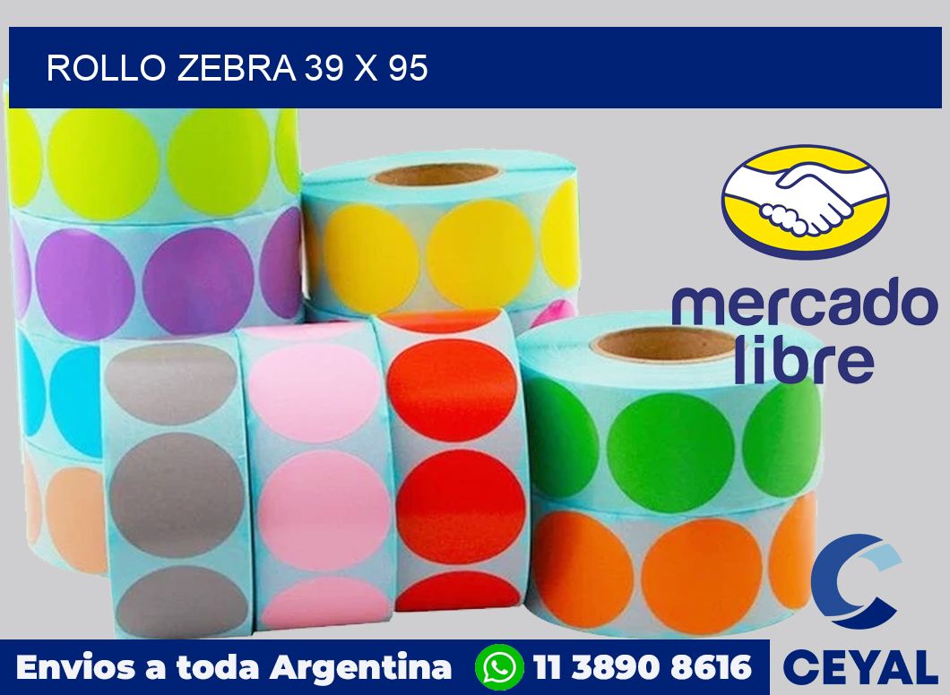 rollo zebra 39 x 95