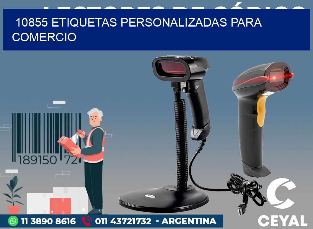 10855 ETIQUETAS PERSONALIZADAS PARA COMERCIO