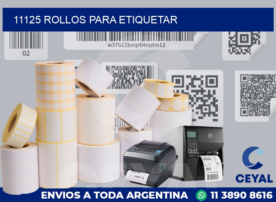 11125 ROLLOS PARA ETIQUETAR