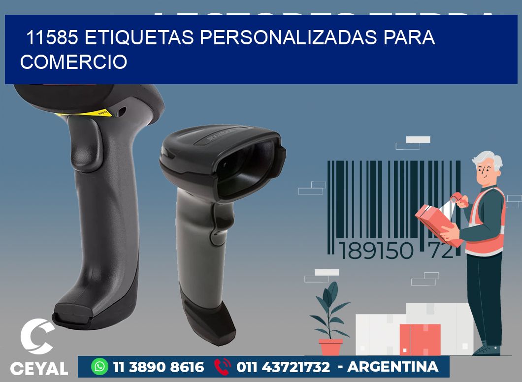 11585 ETIQUETAS PERSONALIZADAS PARA COMERCIO